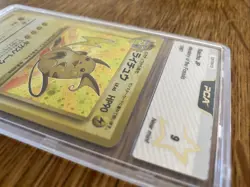 1997 Pokemon Japanese Raichu Fossil PCA (PSA) 9 - Mint Condition - Image 3