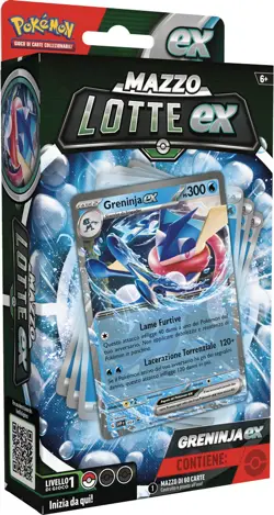 Pokemon Scarlatto e Violetto Mazzo Lotte EX Greninja ex (IT) - Image 1