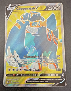 Copperajah V 187/192 Full Art Holo Ultra Rare| 2020 Rebel Clash | Pokemon TCG - Image 1