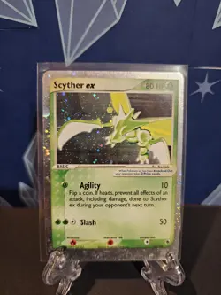 Scyther ex #102 Ruby and Sapphire Vintage Pokemon Holo - Image 1