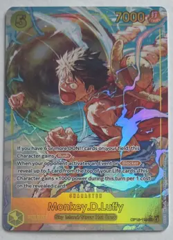One Piece OPTCG English Monkey D. Luffy OP15-119 SEC* Parallel - NM - Image 1