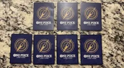 One Piece 3rd Anniversary Treasure Pack Campaign Foil Promo Set of 7 English - Image 2