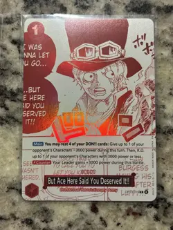 One Piece 3rd Anniversary Treasure Pack Campaign Foil Promo Set of 7 English - Image 5