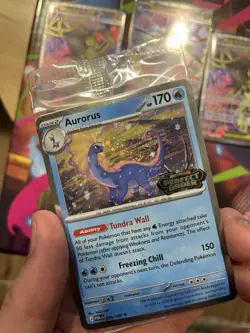 Pokemon Perfect Order Card Lot Of 4 Mega Zygarde EX SIR Aurorus Stamped Promo - Image 4
