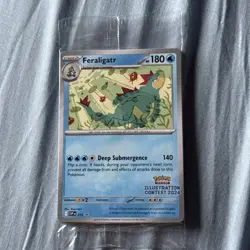 Pokemon TCG 2024 Illustration Contest Sealed 3 Card Promo Bundle - Image 1