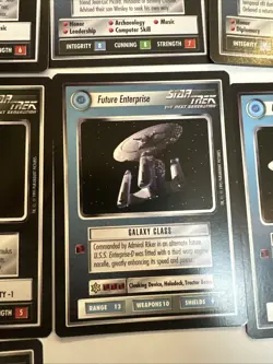 Star Trek CCG Alternate Universe Compete 42-Cards Rare Set Inc Future Enterprise - Image 2