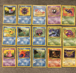 Pokemon TCG Fossil Set Card Bundle (15) - Image 1