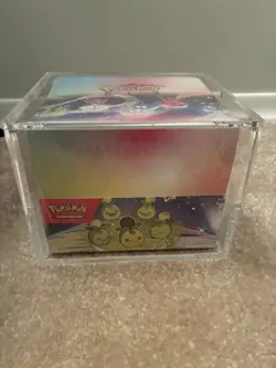 Pokemon Scarlet & Violet Paldean Fates Mini Tin Display with 10 Tins NEW/SEALED - Image 1