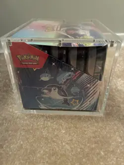 Pokemon Scarlet & Violet Paldean Fates Mini Tin Display with 10 Tins NEW/SEALED - Image 4
