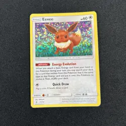 Eevee 11/12 McDonald's Promos 2018 Holo Pokemon MP - Image 1