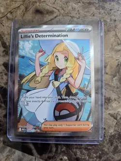 The Pokemon Company Lillie's Determination Full Art Holo Ultra Rare 169/132 - Image 1