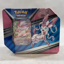 New Pokemon Sylveon V Heroes Tin 820650851322 - Image 1