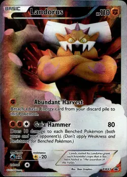 LANDORUS BW43 PROMO BW BLACK STAR PROMOS POKEMON - Image 1