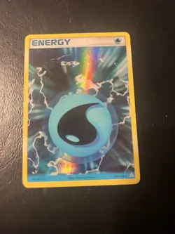 Water Energy 107/110 Holon Phantoms Holo Pokemon TCG NM - Image 1