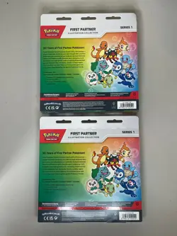 Pokemon - 2x First Partner Illustration Collection - Series 1 - In Hand ✅ - Image 3