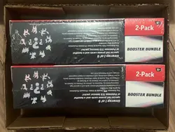 LOT OF 2 Pokemon TCG Prismatic Evolutions Sam’s Club Surprise Box Booster Bundle - Image 2