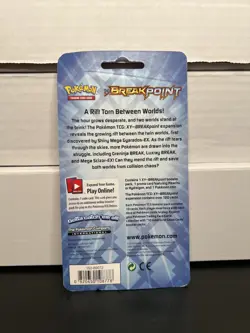Pokemon XY Breakpoint Blister Pack With PIKACHU XY95 Promo - Factory Sealed - Image 4