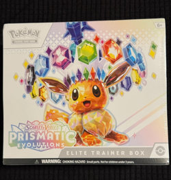 Prismatic Evolutions Scarlet & Violet Elite Trainer Box Sealed New Pokemon TCG - Image 1