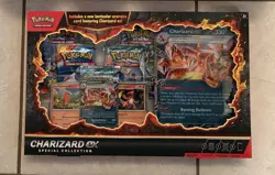 Pokemon TCG Charizard EX Special Collection Box New Sealed! - Image 1