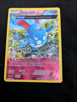 Azumarill 104/160 Pokemon Cards XY - Primal Clash Holo Rare - Image 1