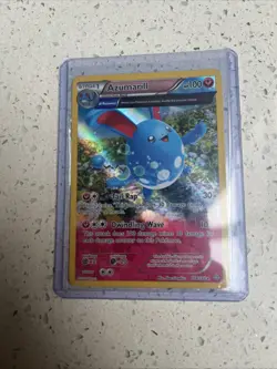 Pokemon Azumarill Holo Rare Card 104/160 Primal Clash Series - Image 2