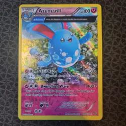 Pokemon TCG Azumarill Primal Clash 104/160 Reverse Holo Rare - Image 1