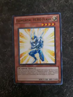 Elemental Hero Flash Effect 1st Edition YuGiOh Card GENE-EN090 - Image 1