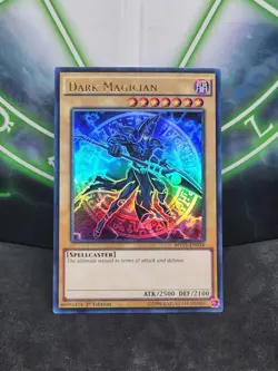 Yugioh Dark Magician MVP1-EN054 Ultra Rare 1st Edition NM - Image 1