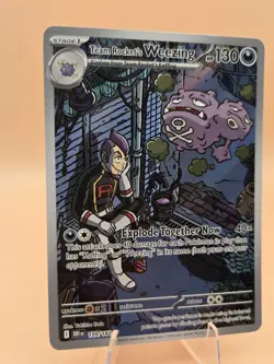 Pokemon TCG Team Rockets Weezing Destined Rivals 199/182 NM Condition - Image 2