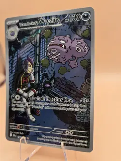 Pokemon TCG Team Rockets Weezing Destined Rivals 199/182 NM Condition - Image 3