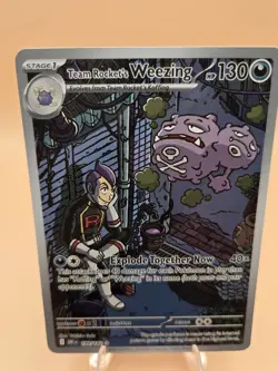 Pokemon TCG Team Rockets Weezing Destined Rivals 199/182 NM Condition - Image 4