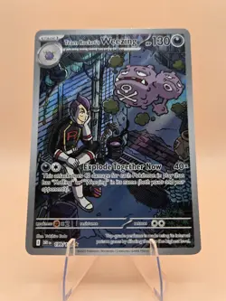 Pokemon TCG Team Rockets Weezing Destined Rivals 199/182 NM Condition - Image 5