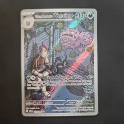 Pokemon TCG Team Rockets Weezing Destined Rivals 199/182 NM - Image 1