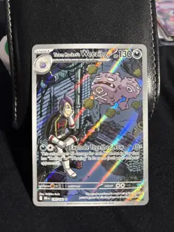 Pokemon TCG Team Rockets Weezing Destined Rivals 199/182 NM Condition - Image 1
