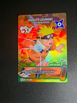 Naruto Mythos 1st Edition Naruto & Sasuke Starter Promo Cards - Image 1