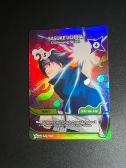Naruto Mythos 1st Edition Naruto & Sasuke Starter Promo Cards - Image 2