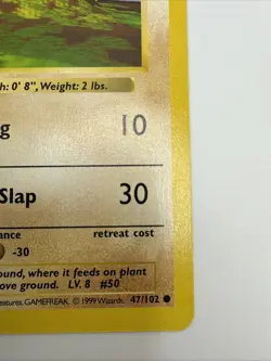 Diglett 47/102 Base Set 1st Edition Rare Vintage Pokemon Card - Image 5