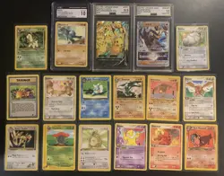 Pokemon Card Lot | Graded + Raw | Vintage & Modern | Holos - Image 1