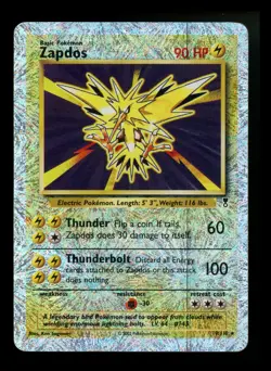 Zapdos 19/110 Legendary Collection 2002 Reverse Holo Pokemon Card TCG - Image 1