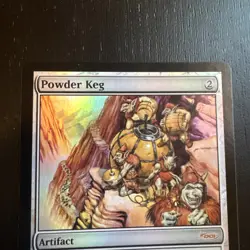 Powder Keg FOIL Magic Player Rewards Magic The Gathering MTG Card - Image 3