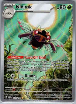Ninjask 137/132 ME01: Mega Evolution - Pokemon Card - NM - Image 1