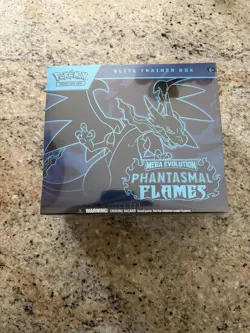 Pokemon TCG: Phantasmal Flames Factory Sealed Elite Trainer Box ETB - Image 1