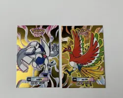 Lugia & Ho-Oh Gold Foil Attacks 2 Database Box Hits Pokemon NM - Image 1