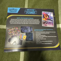 Pokemon TCG Mega Evolution Phantasmal Flames Elite Trainer Box ETB SEALED - Image 3