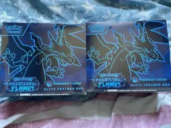 2x Pokemon TCG Phantasmal Flames ETB - Pokemon Center Exclusive - New Sealed ✅ - Image 1