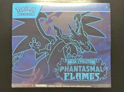 Phantasmal Flames Elite Trainer Box (ETB) - Pokemon TCG - Factory Sealed - Image 1