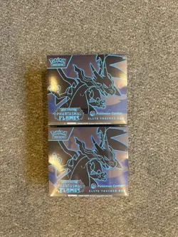 2x Pokemon TCG Phantasmal Flames ETB - Pokemon Center Exclusive - New Sealed ✅ - Image 1
