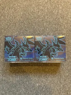 2x Pokemon TCG Phantasmal Flames ETB - Pokemon Center Exclusive - New Sealed ✅ - Image 3