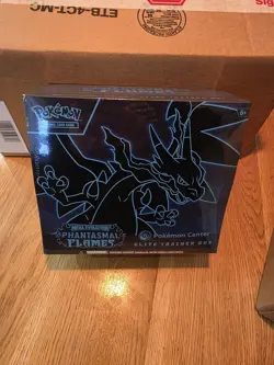 2x Pokemon TCG Phantasmal Flames ETB - Pokemon Center Exclusive - New Sealed - Image 1