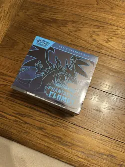 Pokemon TCG: Phantasmal Flames ETB Box Factory Sealed Brand New - Image 1